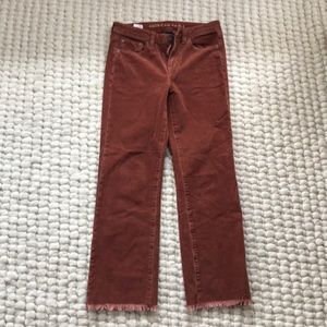 American Eagle cut flare corduroy pants